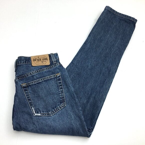 Gap Women's Jeans Original Fit Straight Leg Cotton Denim size 8 length 28" - Picture 8 of 11